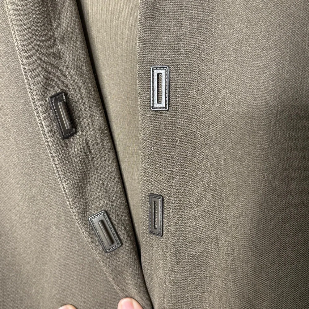 Vintage Carlisle Brown‎ Blazer tie back Size 14